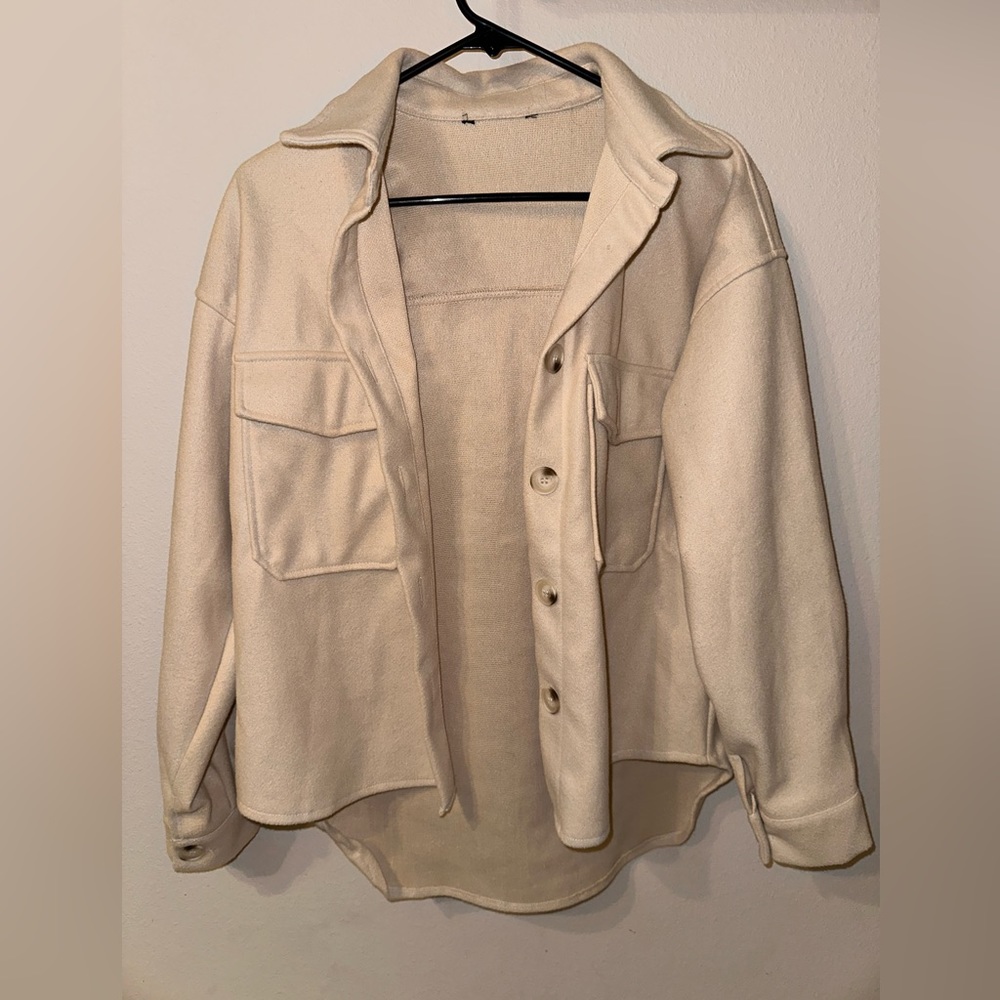 Oversized Shacket Jacket Coat